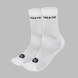 WiK™ Cycling Socks - Pearl White